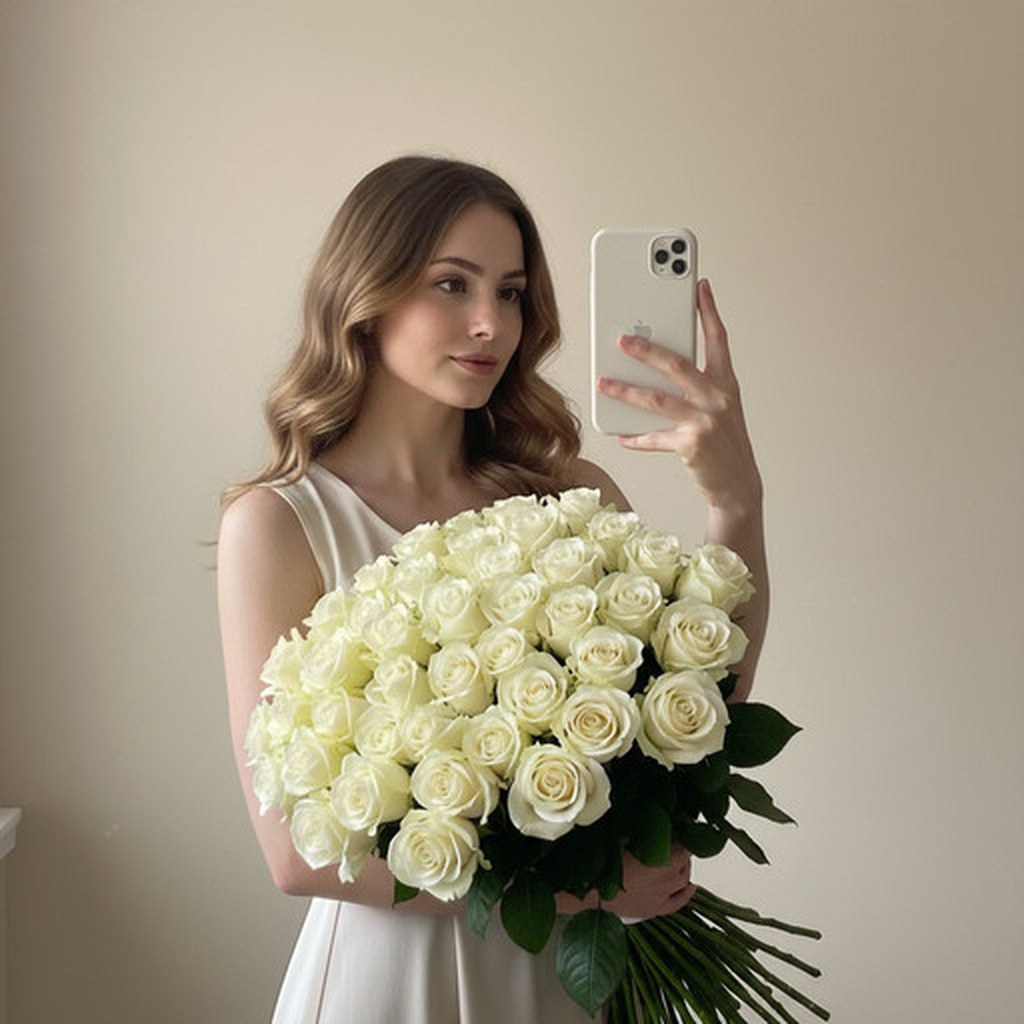 С букетом