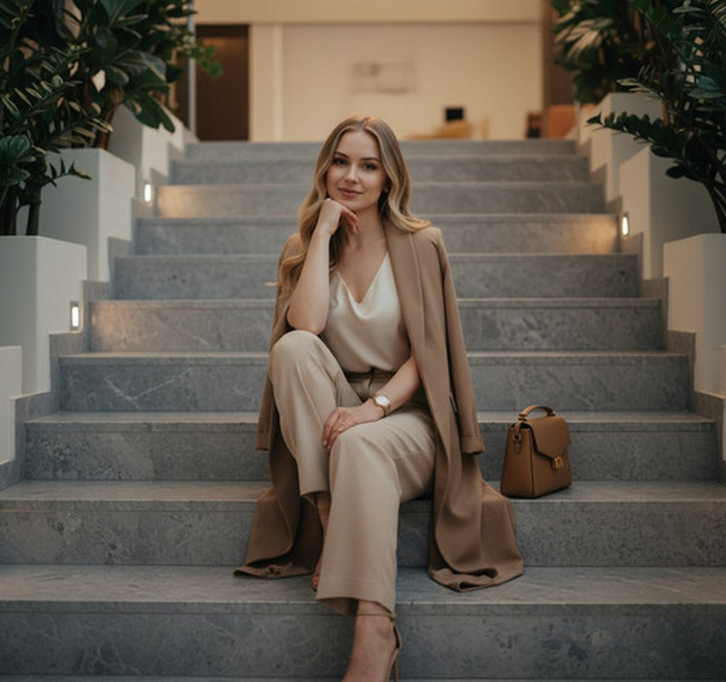 Элегантная девушка