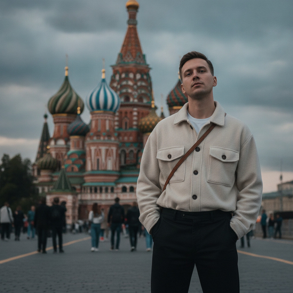 Портрет на Красной площади