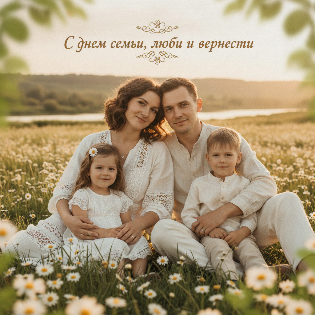 Семейное счастье #309 — пример генерации нейросети