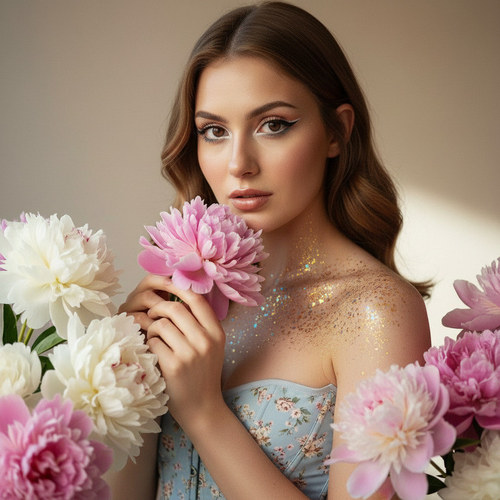 Бьюти-фотография женщины