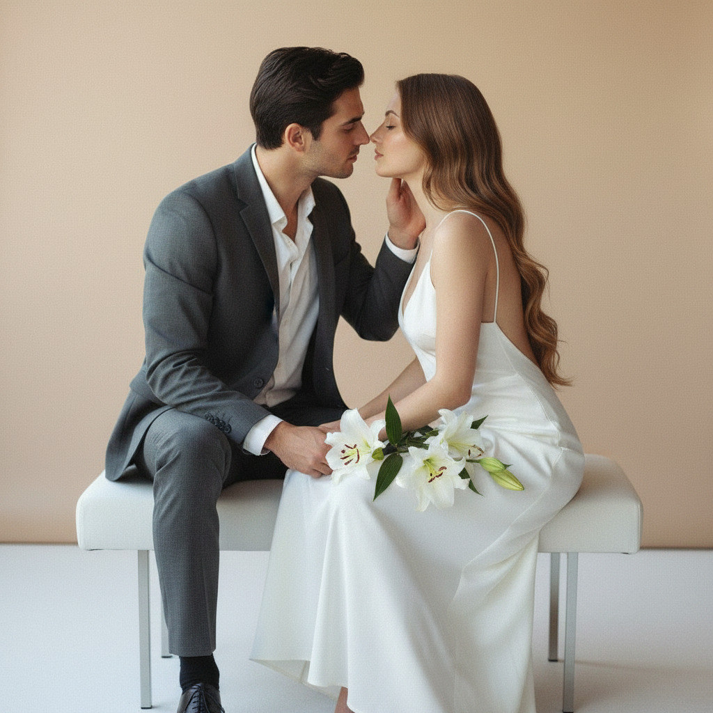 Студийный кадр пары