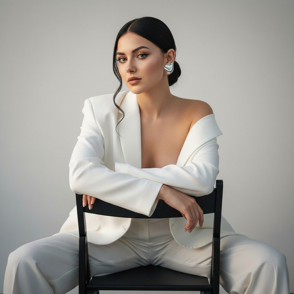 Портрет в стиле высокой моды