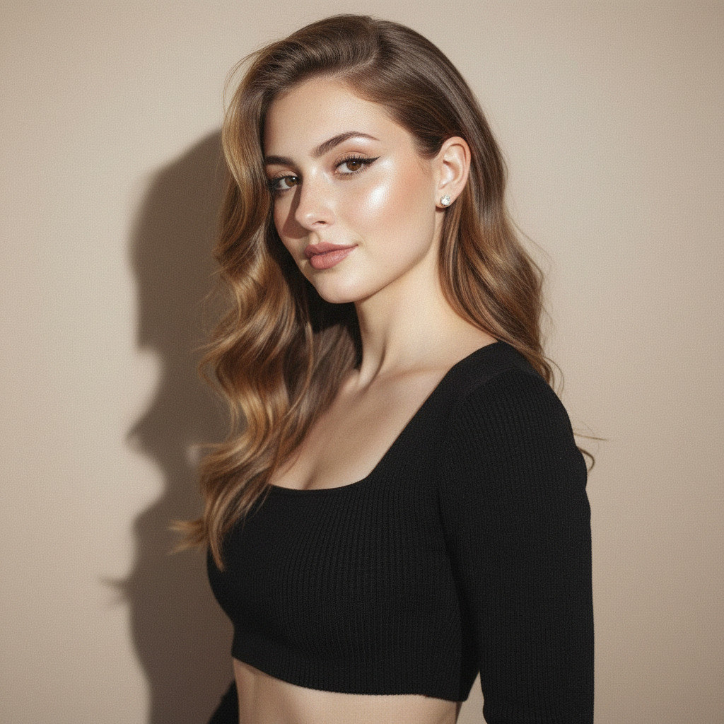 Непринужденный фэшн-снимок